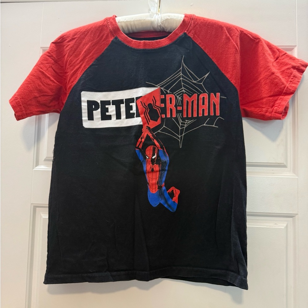 Boys Spider-Man Tee, med 10/12